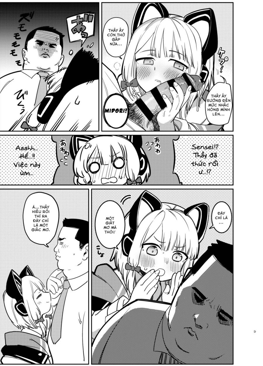Trong Một Giấc Mơ (blue Archive) Oneshot page 10 - Giả Dược
