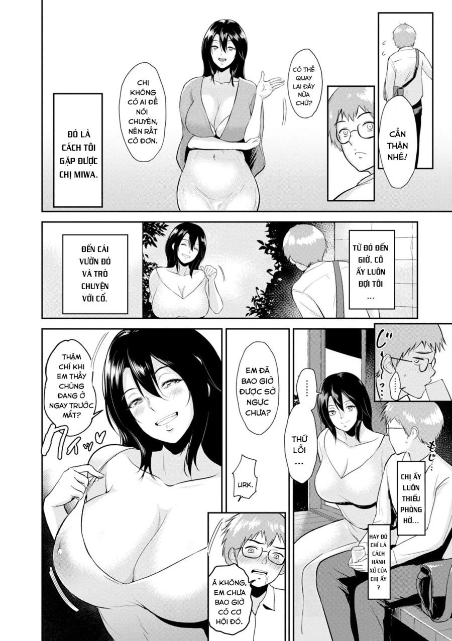 Trong Vườn Nhà Miwa-san. Oneshot page 6 - Giả Dược