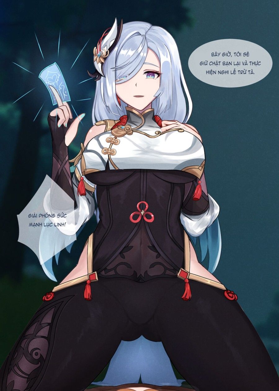 Trừ Tà Cùng Shenhe Nào! Oneshot page 6 - Giả Dược