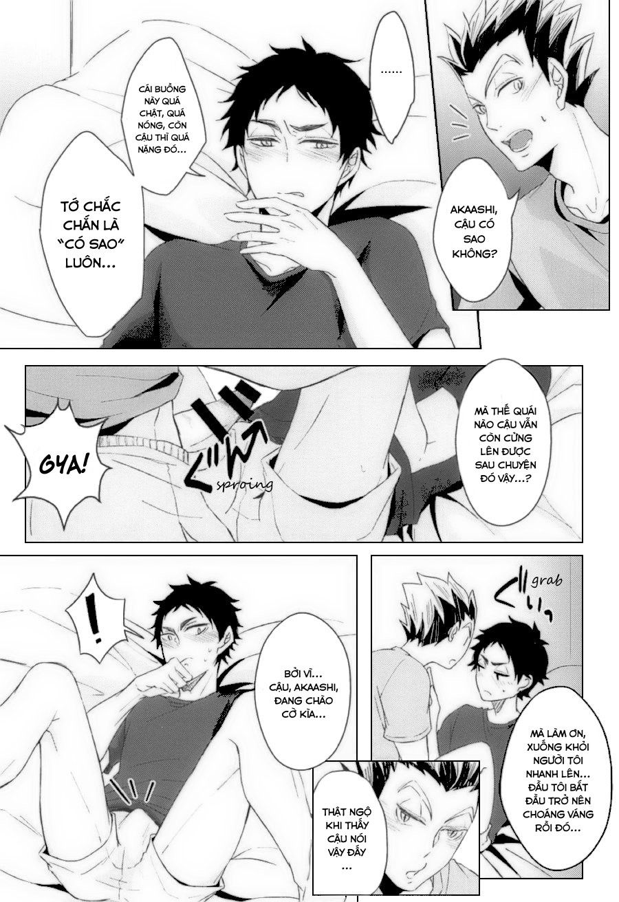 Trung Thực Với Bản Năng (haikyuu) Oneshot page 11 - Giả Dược