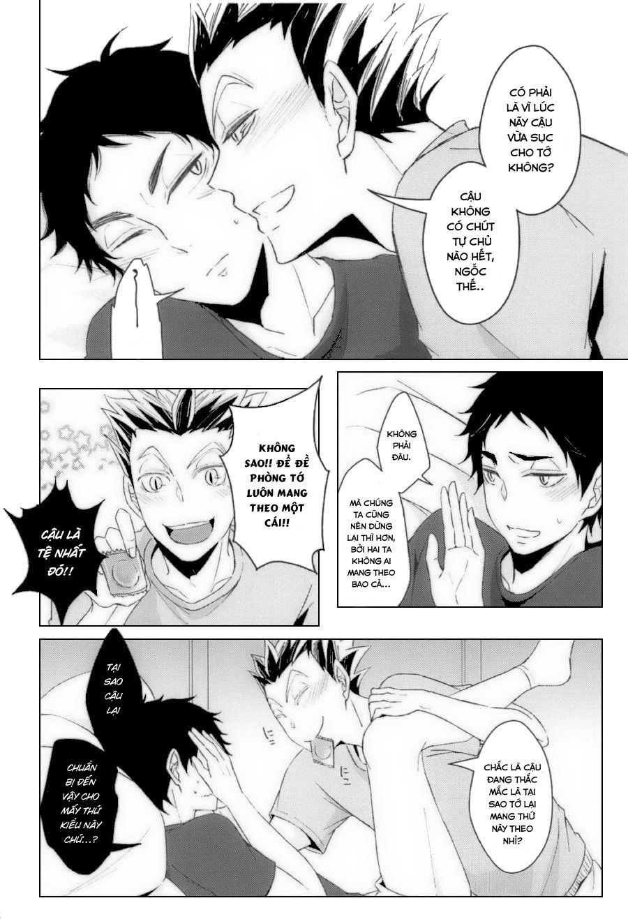 Trung Thực Với Bản Năng (haikyuu) Oneshot page 12 - Giả Dược