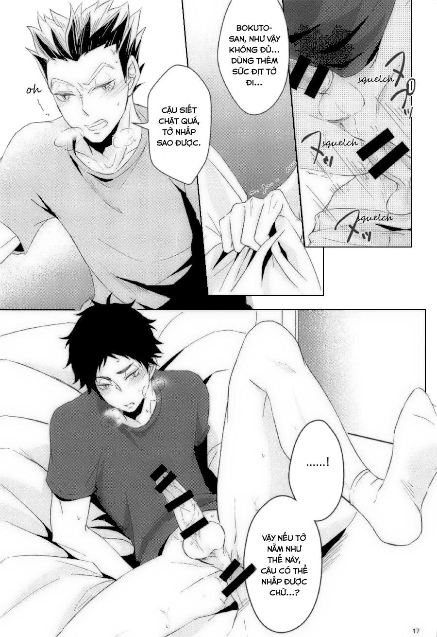 Trung Thực Với Bản Năng (haikyuu) Oneshot page 15 - Giả Dược