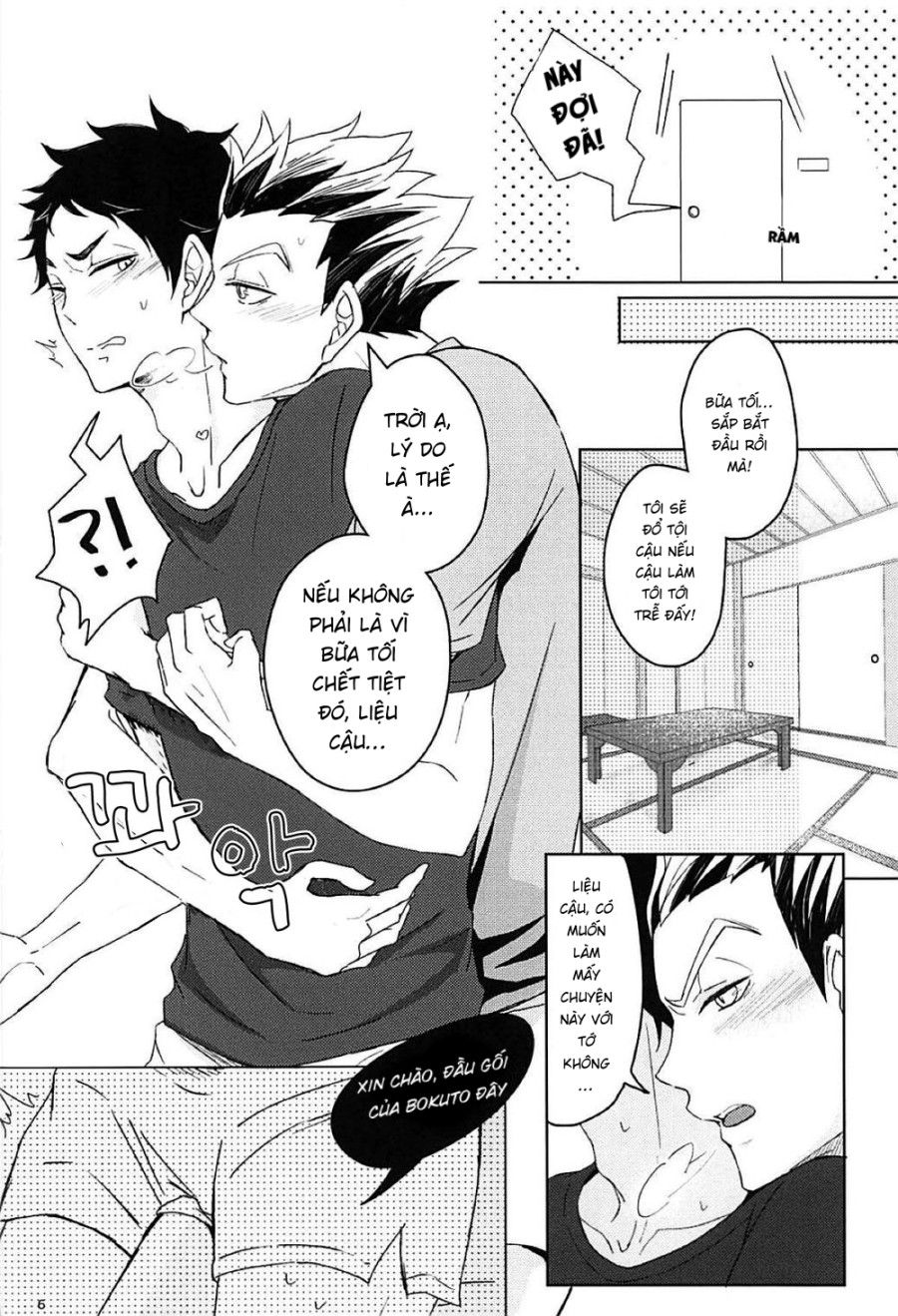 Trung Thực Với Bản Năng (haikyuu) Oneshot page 4 - Giả Dược
