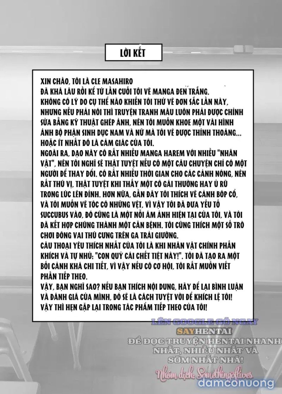 đọc truyện Trường Hợp Của Onihara Mei, Số Thứ Tự 5, Toàn Bộ Lớp 2-e Đều Là Succubus Chương 3 ảnh 17 tại Thiên Thai Truyện