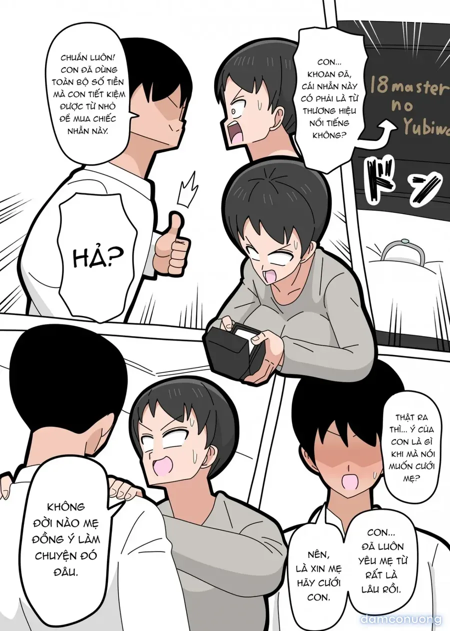 đọc truyện Truyện Hentai Liệu Có Thể Kết Hôn Với Con Trai Mình Không? [musuko To Kekkon Shite Mo Ii Desu Ka?] Online 18+ Chương 1 ảnh 12 tại Thiên Thai Truyện