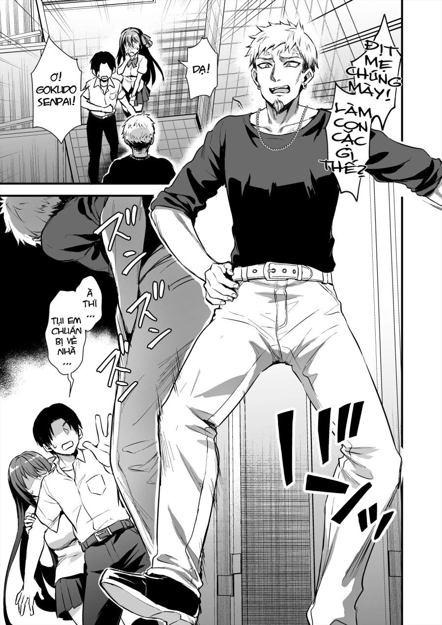 đọc truyện Truyện Kể Về Việc Tôi Quan Hệ Tình Dục Với Người Yêu Ở Bên Ngoài Và Bị Một Tên Yankee Tốt Bụng Biến Thành Ntr. Oneshot ảnh 14 tại Giả Dược