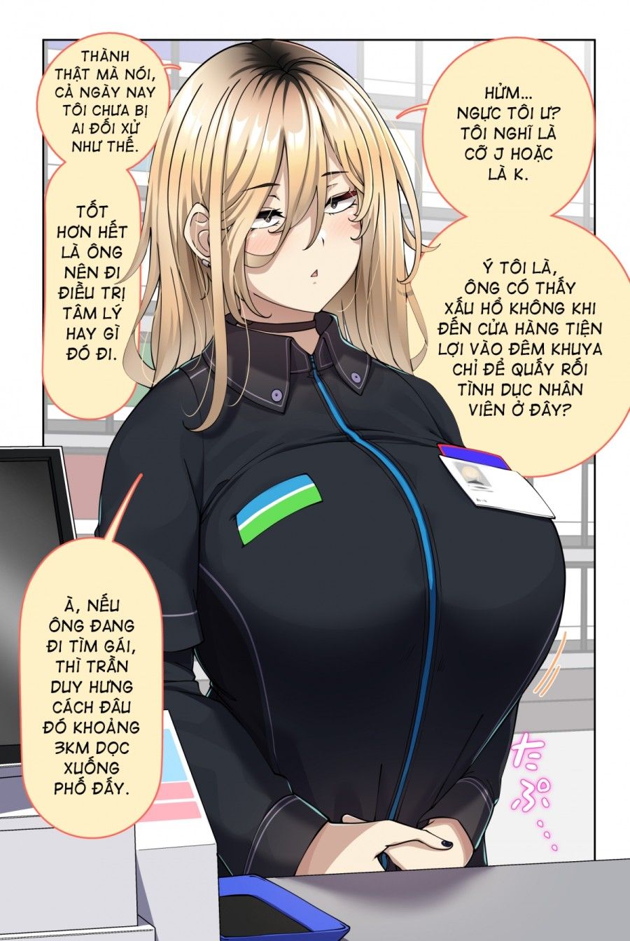 Truyện Ngắn Về Cô Đàn Em Hàng Khủng Ở Chỗ Làm Thêm Oneshot page 3 - Giả Dược
