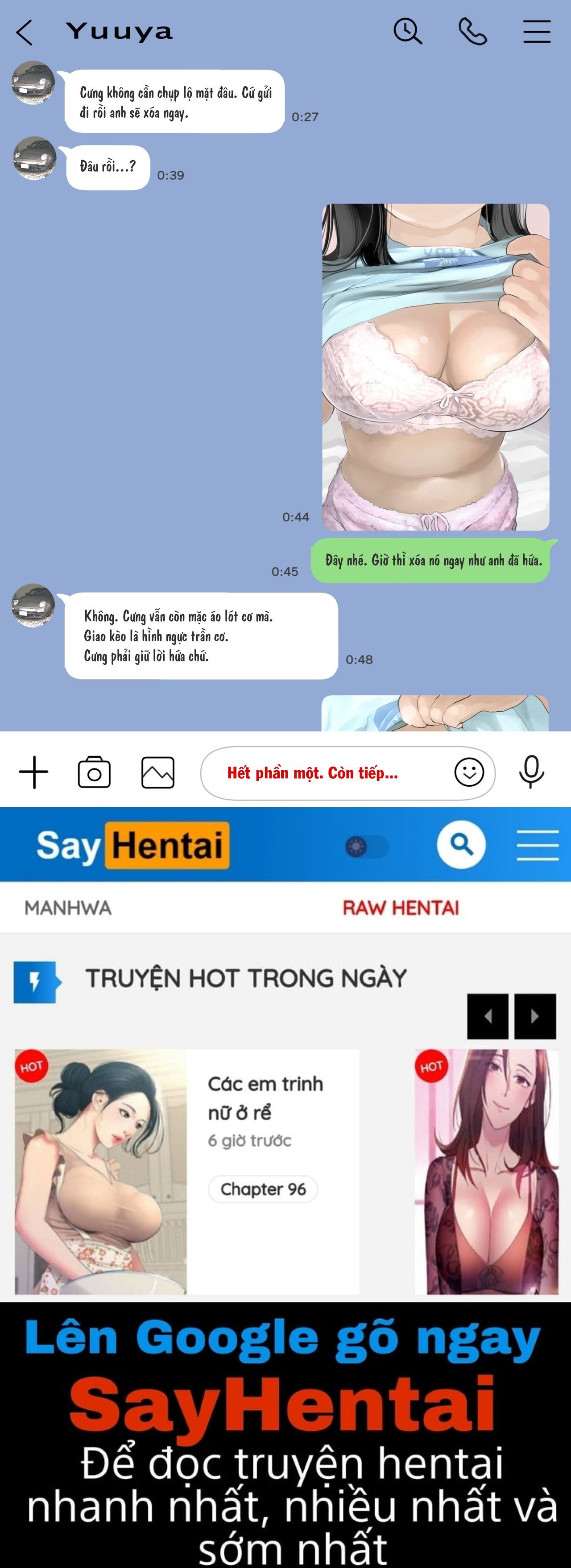 đọc truyện Truyện Phát Hiện Sừng Khi Xem Trộm Điện Thoại Bạn Gái Chương 1 ảnh 43 tại Giả Dược