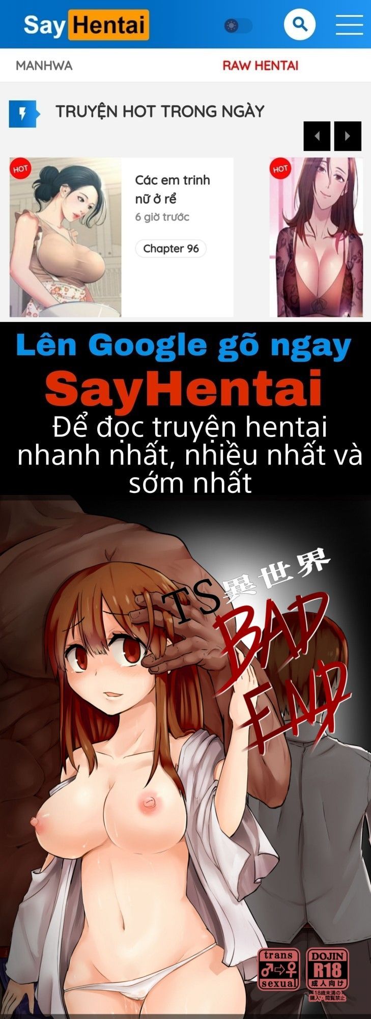 đọc truyện Ts Isekai Badend Oneshot ảnh 1 tại Giả Dược