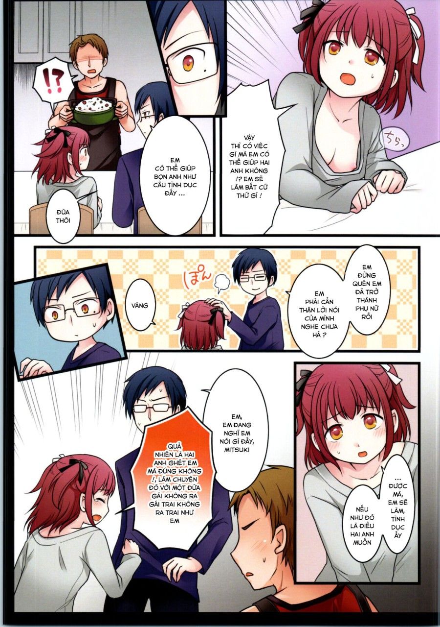 đọc truyện Ts Shite Onitatchi No Seiyokushori Kakari Ni Natta Tachi No Toaru Ichinichi Oneshot ảnh 5 tại Giả Dược