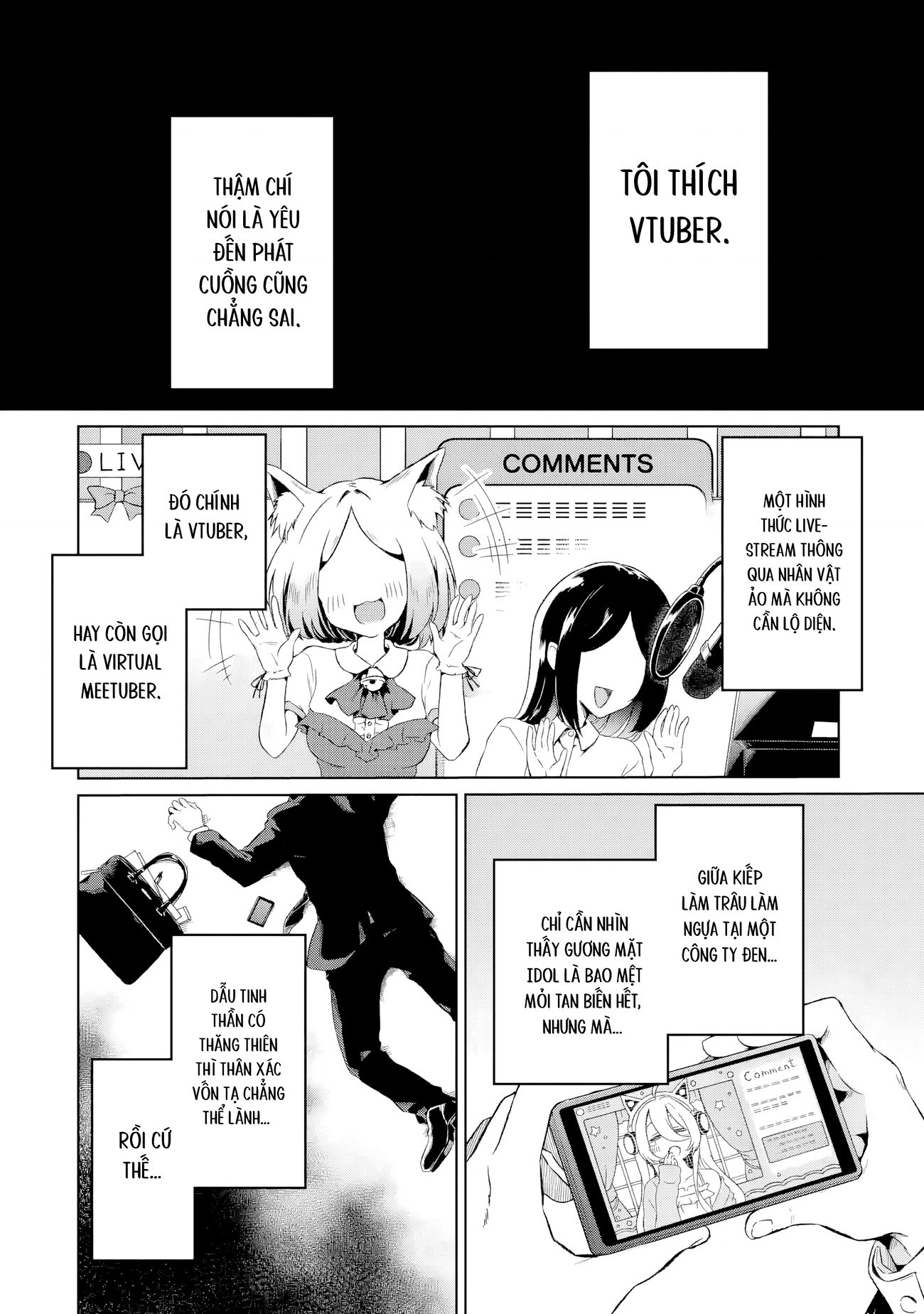 đọc truyện Ts Tenseishita Watashi Ga Shozokusuru Vtuber Jimusho No Liver Wo Zenin Otoshi Ni Iku Hanashi Chương 1 ảnh 4 tại Thiên Thai Truyện