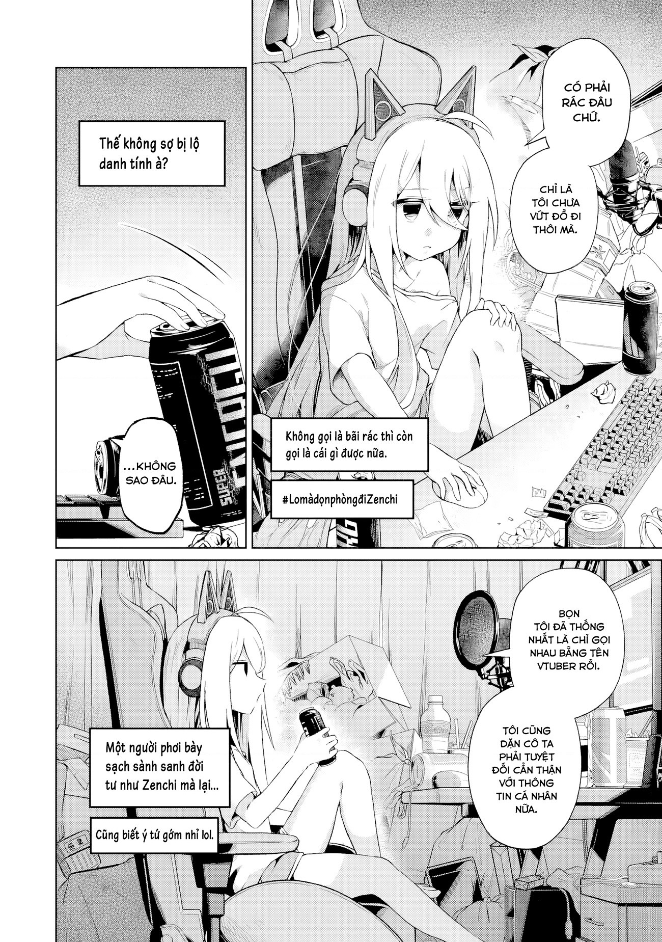 đọc truyện Ts Tenseishita Watashi Ga Shozokusuru Vtuber Jimusho No Liver Wo Zenin Otoshi Ni Iku Hanashi Chương 2 ảnh 9 tại Thiên Thai Truyện