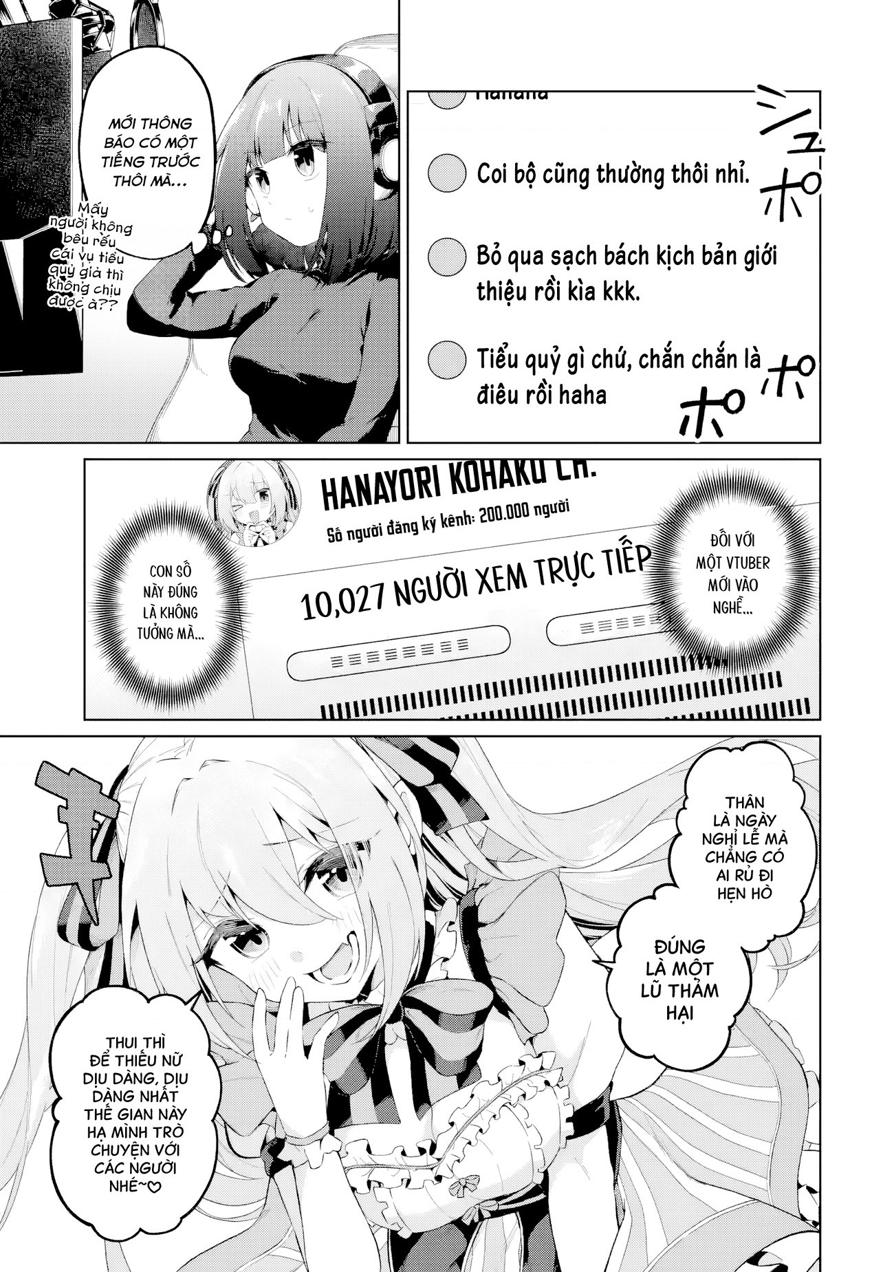 đọc truyện Ts Tenseishita Watashi Ga Shozokusuru Vtuber Jimusho No Liver Wo Zenin Otoshi Ni Iku Hanashi Chương 4 ảnh 14 tại Thiên Thai Truyện