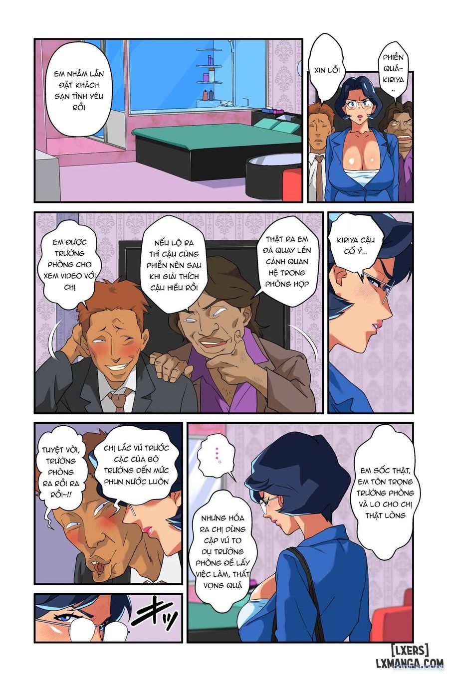 đọc truyện Tsuma No Bakunyuu Ni Muragaru Otoko-tachi ~zoku Bakunyuu Tsuma Namatame Kyouko~ One shot ảnh 21 tại Thiên Thai Truyện