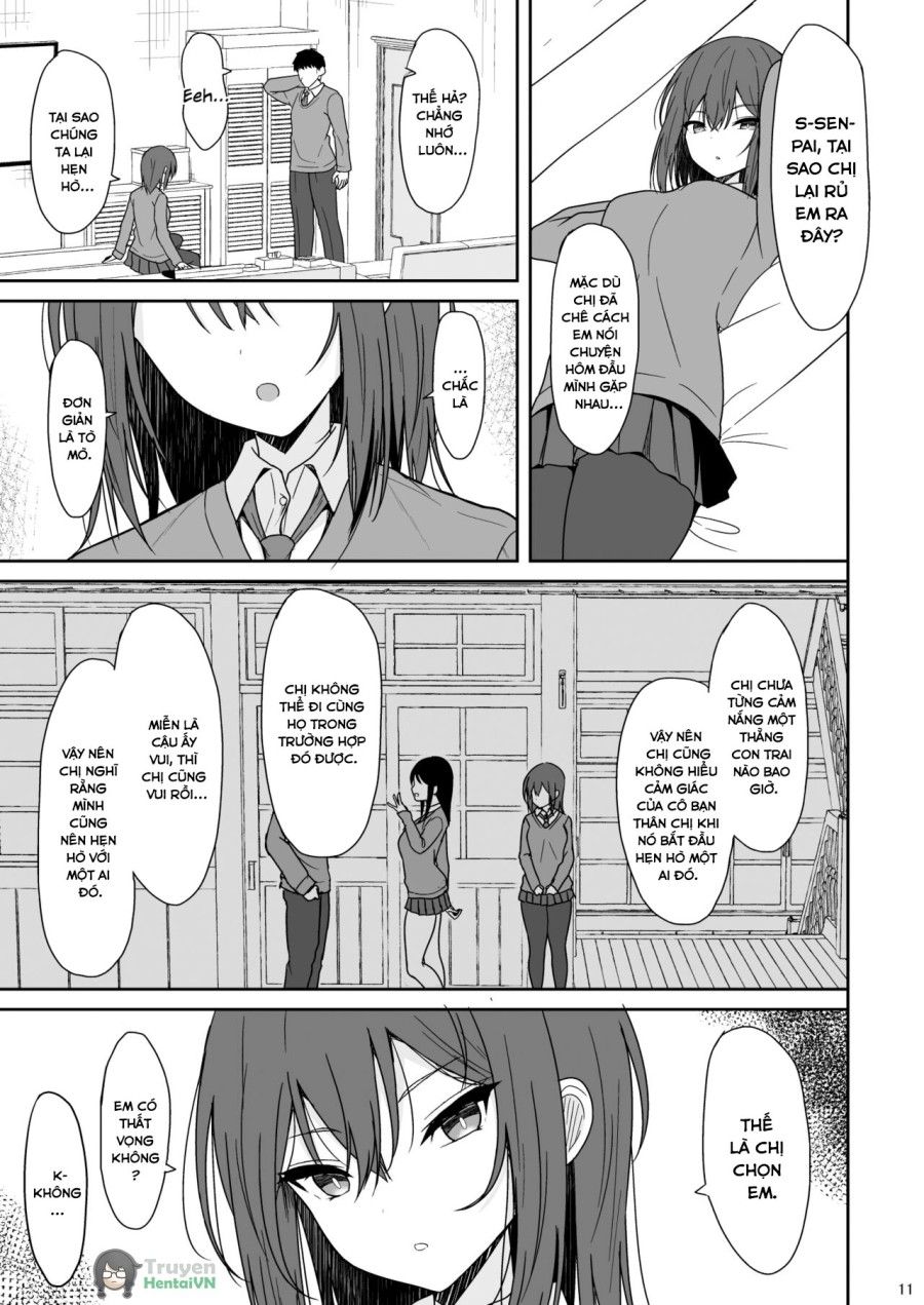 Tsumetai Senpai Ga Mukyoka Nakadashi Sareru Made Oneshot page 11 - Giả Dược
