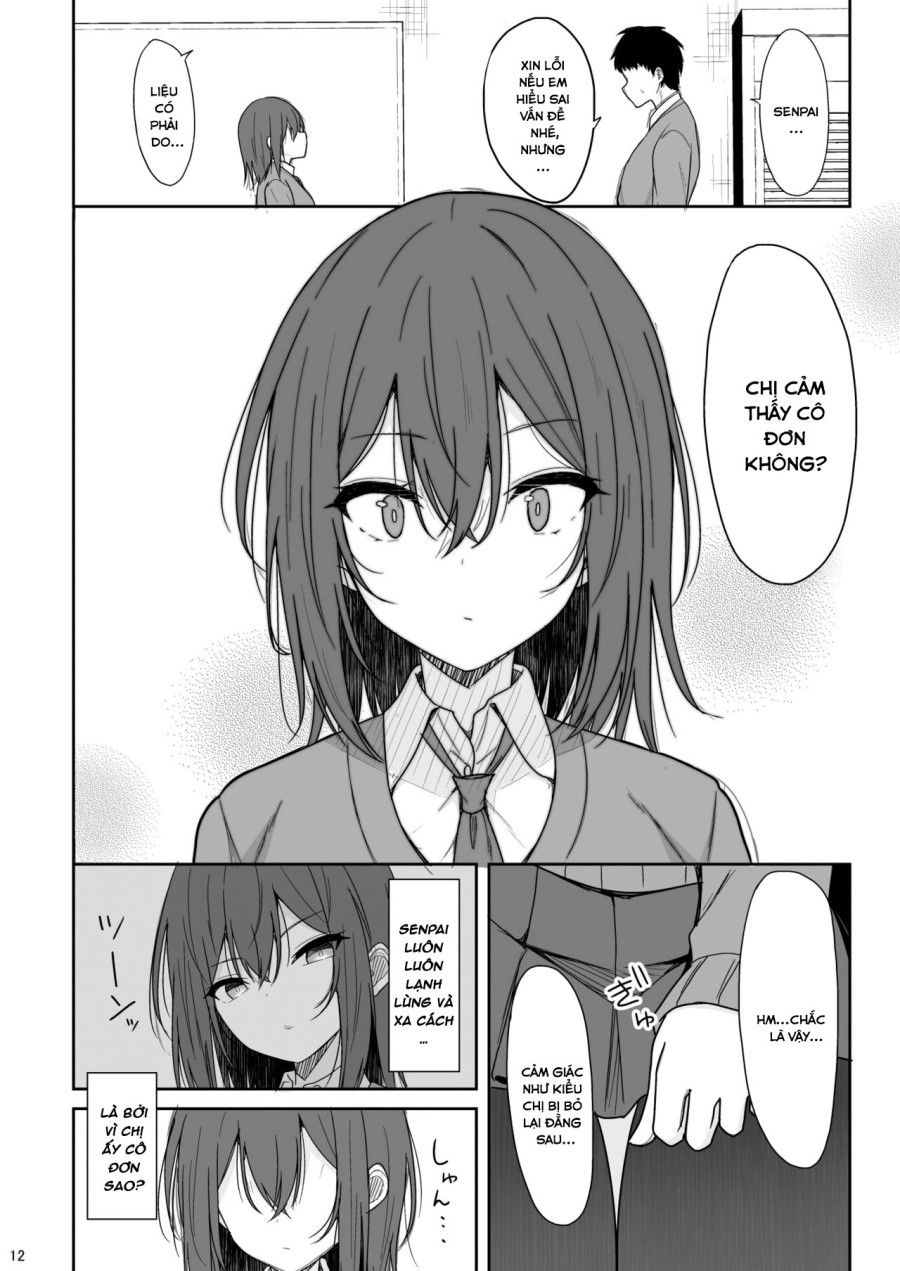 Tsumetai Senpai Ga Mukyoka Nakadashi Sareru Made Oneshot page 12 - Giả Dược
