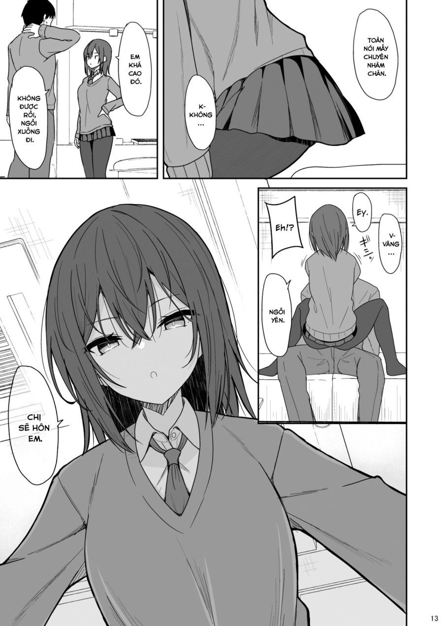 Tsumetai Senpai Ga Mukyoka Nakadashi Sareru Made Oneshot page 13 - Giả Dược