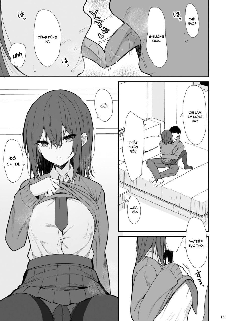 Tsumetai Senpai Ga Mukyoka Nakadashi Sareru Made Oneshot page 15 - Giả Dược