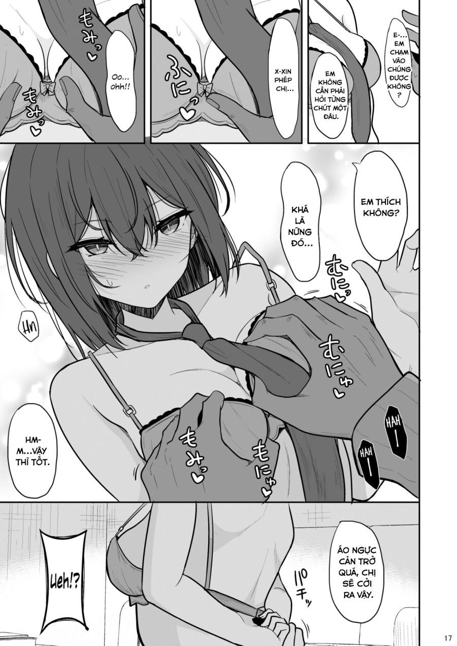 Tsumetai Senpai Ga Mukyoka Nakadashi Sareru Made Oneshot page 17 - Giả Dược