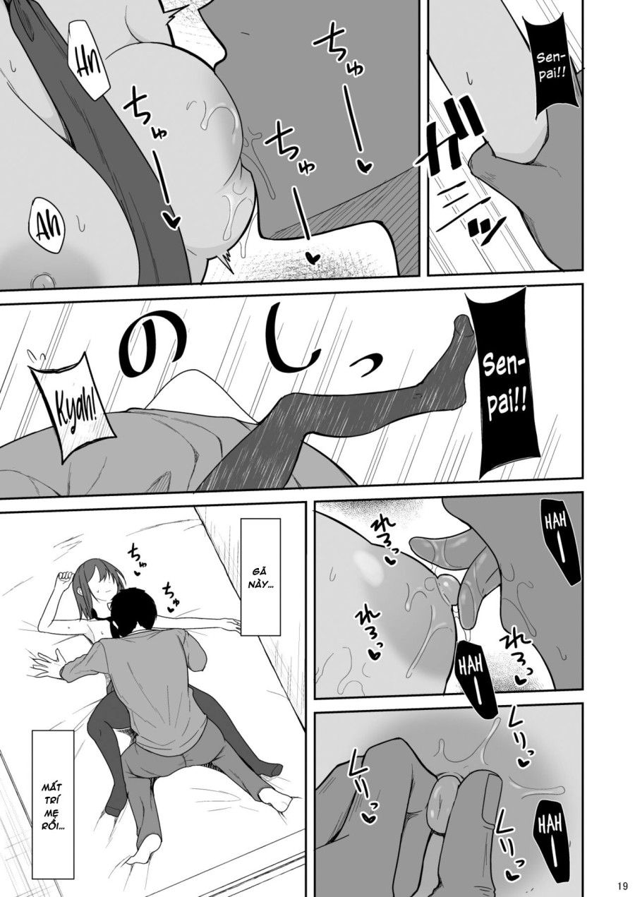 Tsumetai Senpai Ga Mukyoka Nakadashi Sareru Made Oneshot page 19 - Giả Dược