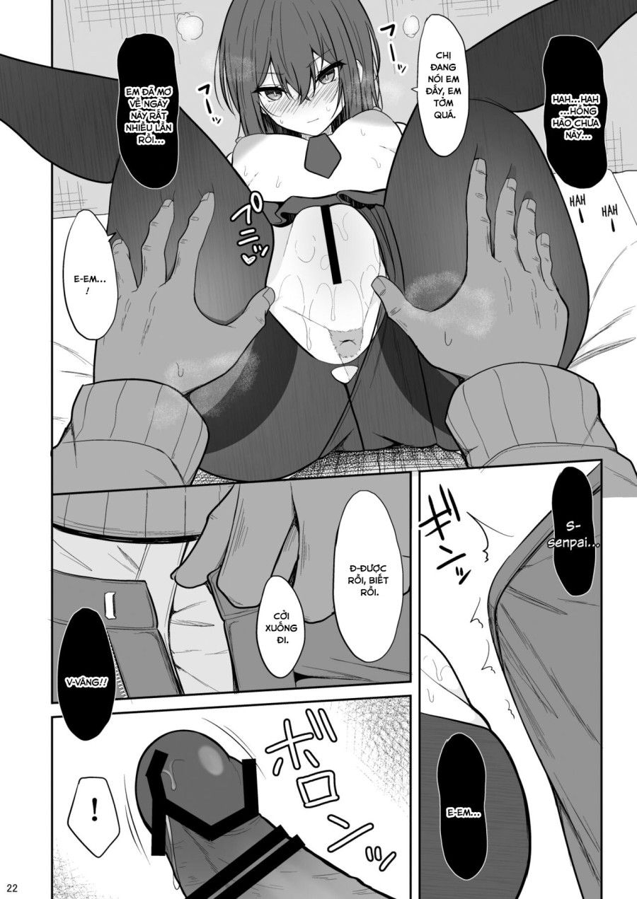 Tsumetai Senpai Ga Mukyoka Nakadashi Sareru Made Oneshot page 22 - Giả Dược