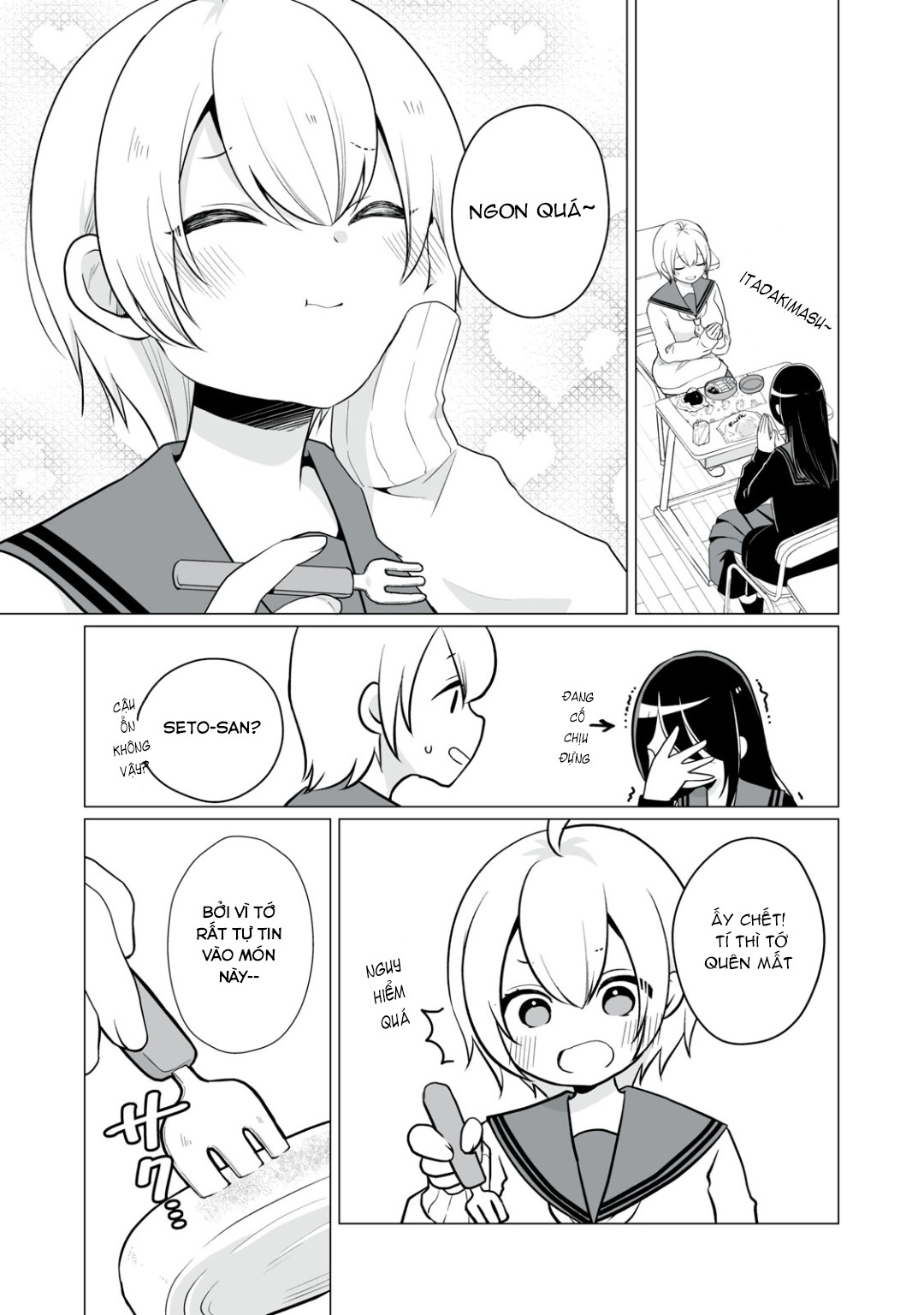 đọc truyện Tsumugi-chan Muốn Seto-san Cười Thật Tươi Chương 3 ảnh 5 tại Thiên Thai Truyện