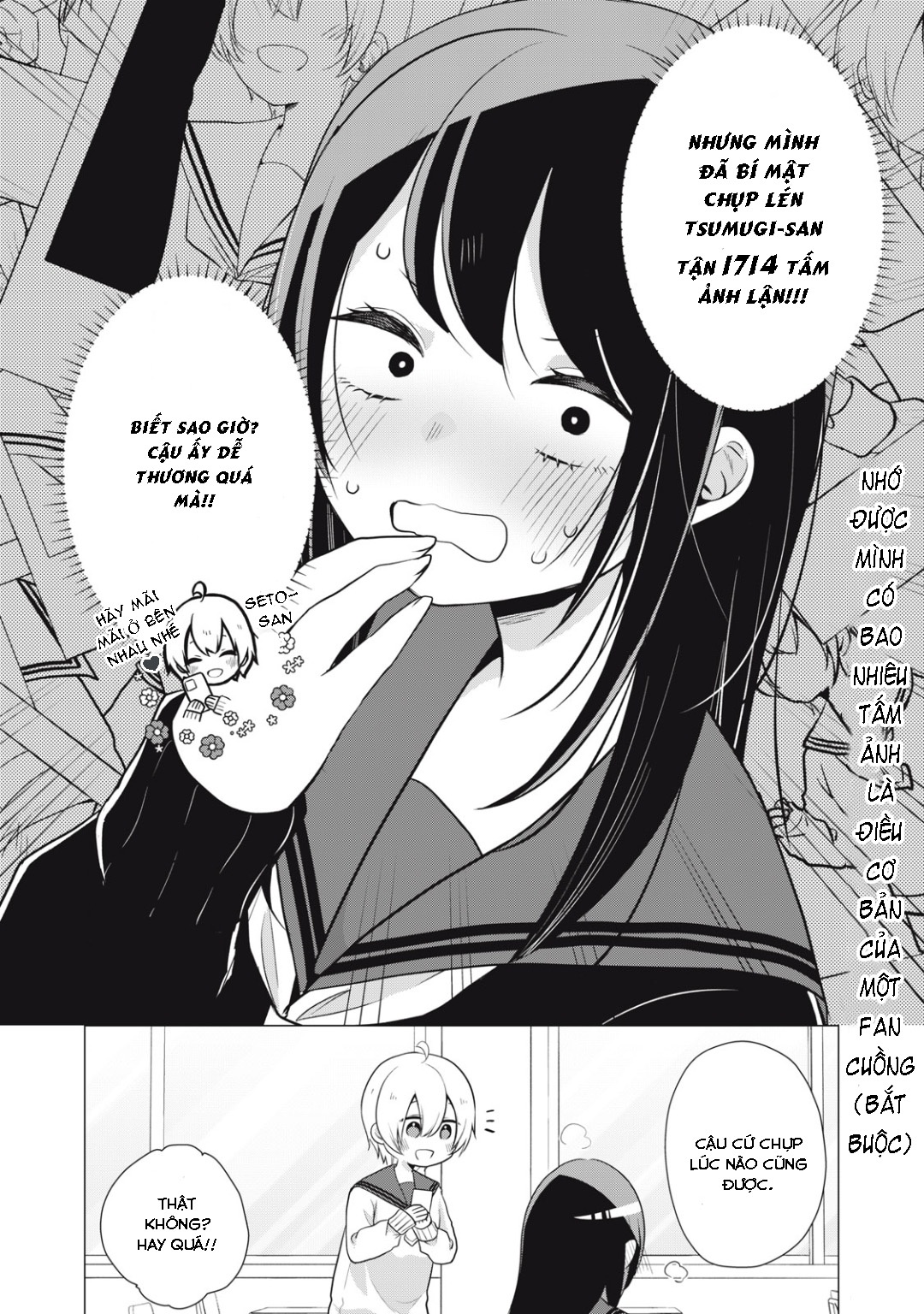 đọc truyện Tsumugi-chan Muốn Seto-san Cười Thật Tươi Chương 8 ảnh 8 tại Thiên Thai Truyện