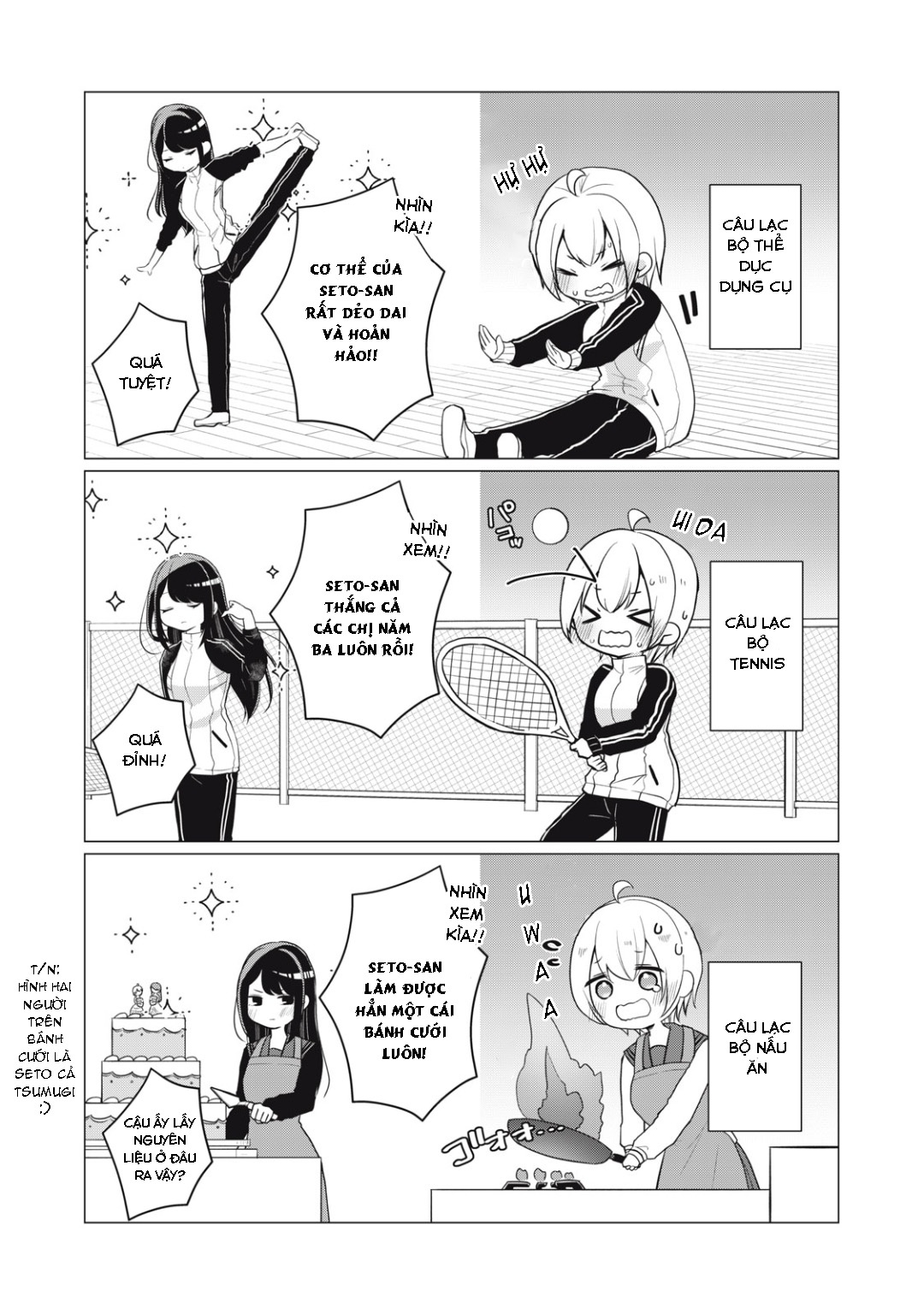 đọc truyện Tsumugi-chan Muốn Seto-san Cười Thật Tươi Chương 9 ảnh 6 tại Thiên Thai Truyện