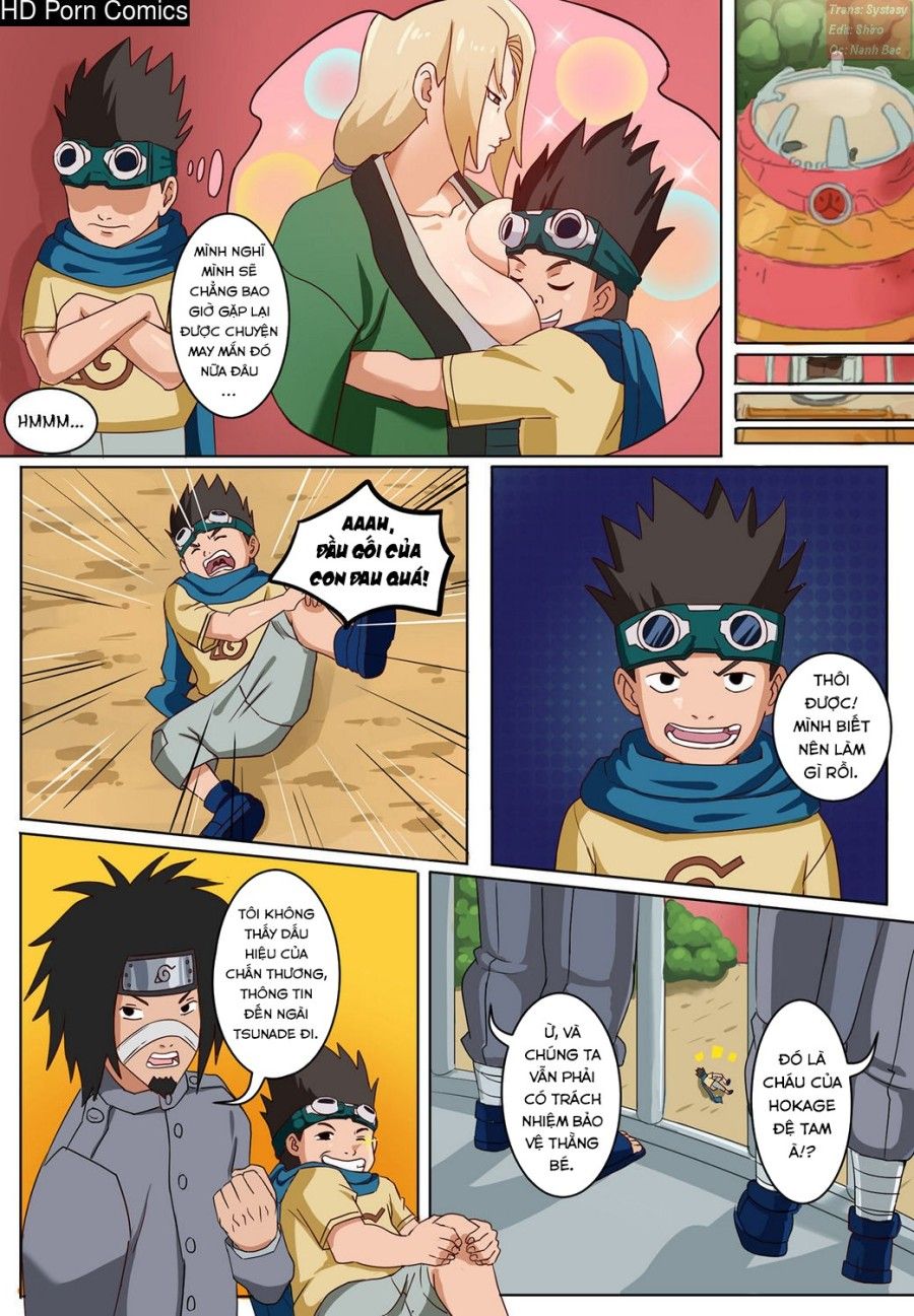 Tsunade & Konohamaru Comic Porn Oneshot page 3 - Giả Dược
