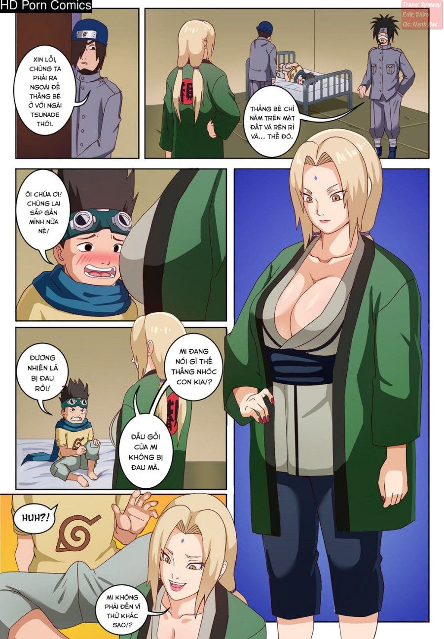 Tsunade & Konohamaru Comic Porn Oneshot page 4 - Giả Dược