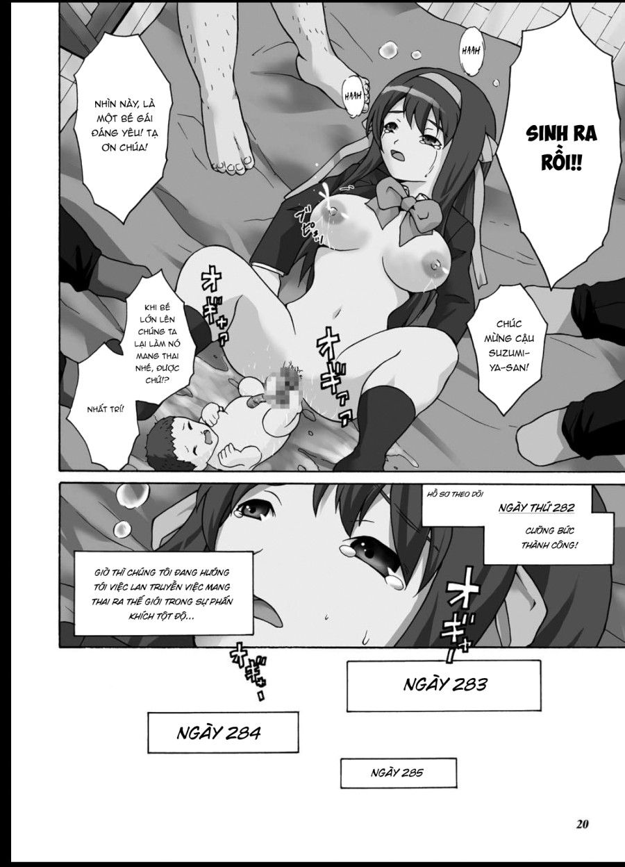 Tsuranuke! Suzumiya Haruhi Kyousei Shussan!! Oneshot page 21 - Giả Dược