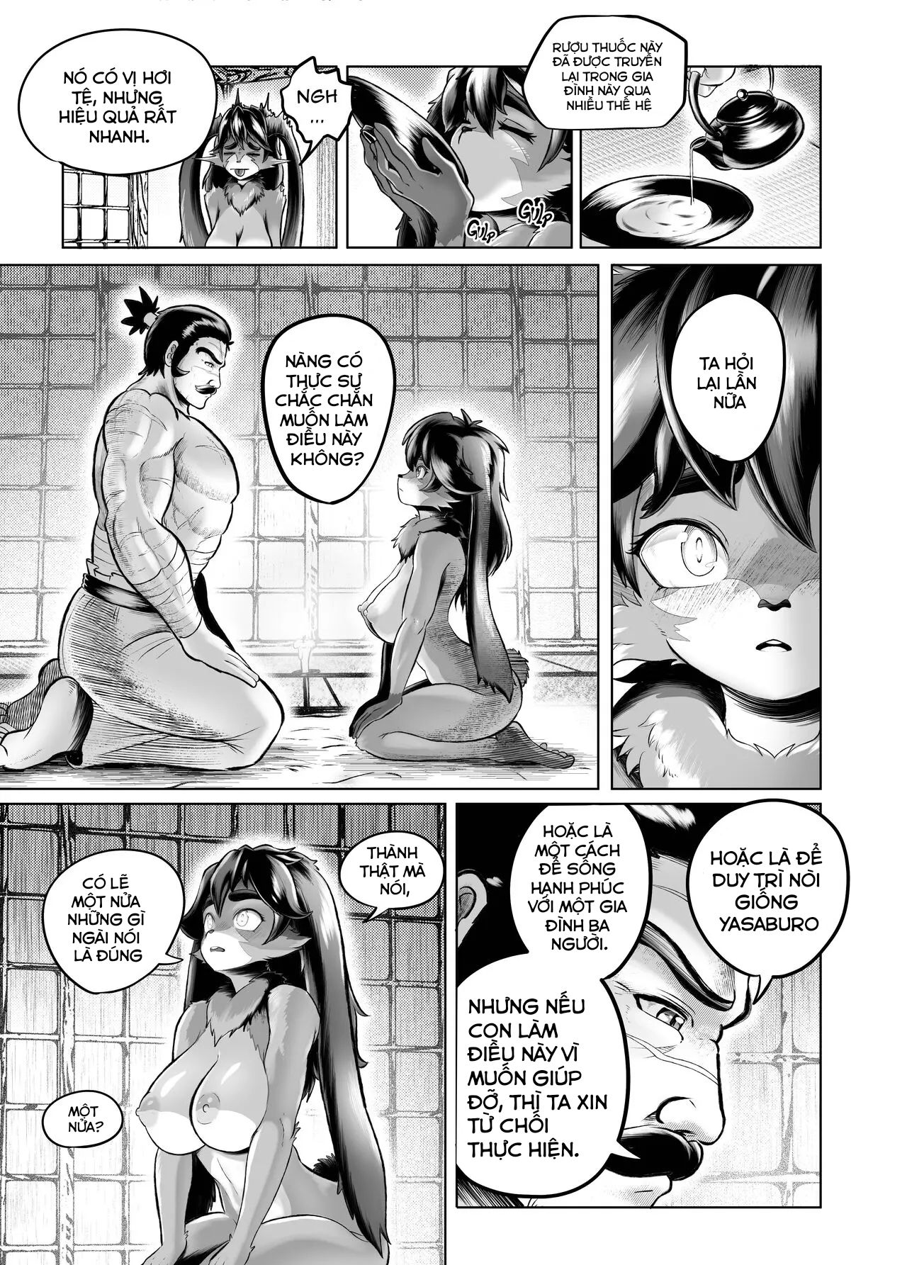 đọc truyện Tsutsushinde Ouke Shimasu - Decensored Oneshot ảnh 11 tại Giả Dược