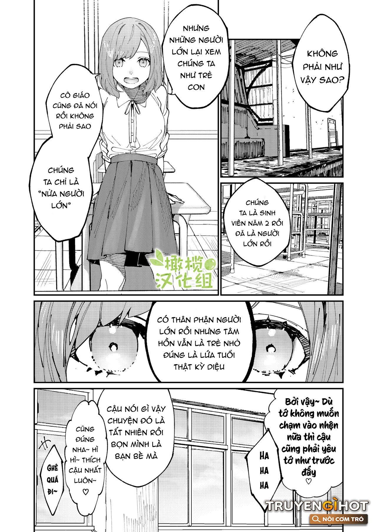 đọc truyện Từ Bạn Thuở Thơ Ấu Cho Đến Hai Ngày Dã Chiến Giữa Kuma Và Tora Chương 1.1 ảnh 8 tại Thiên Thai Truyện