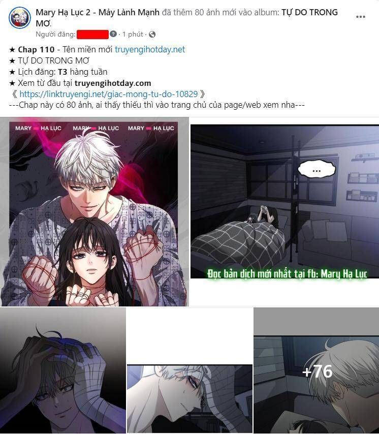 đọc truyện Tự Do Trong Mơ Chương 110.1 ảnh 3 tại Thiên Thai Truyện