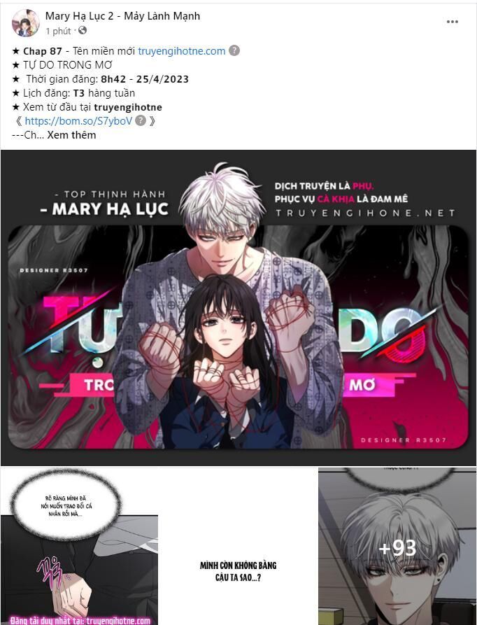 đọc truyện Tự Do Trong Mơ Chương 87.1 ảnh 13 tại Thiên Thai Truyện