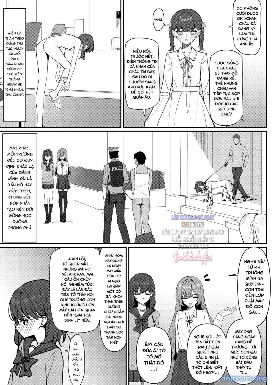 đọc truyện Từ Hôm Nay Đi Học Khỏa Thân ① Chương 1 ảnh 5 tại Thiên Thai Truyện