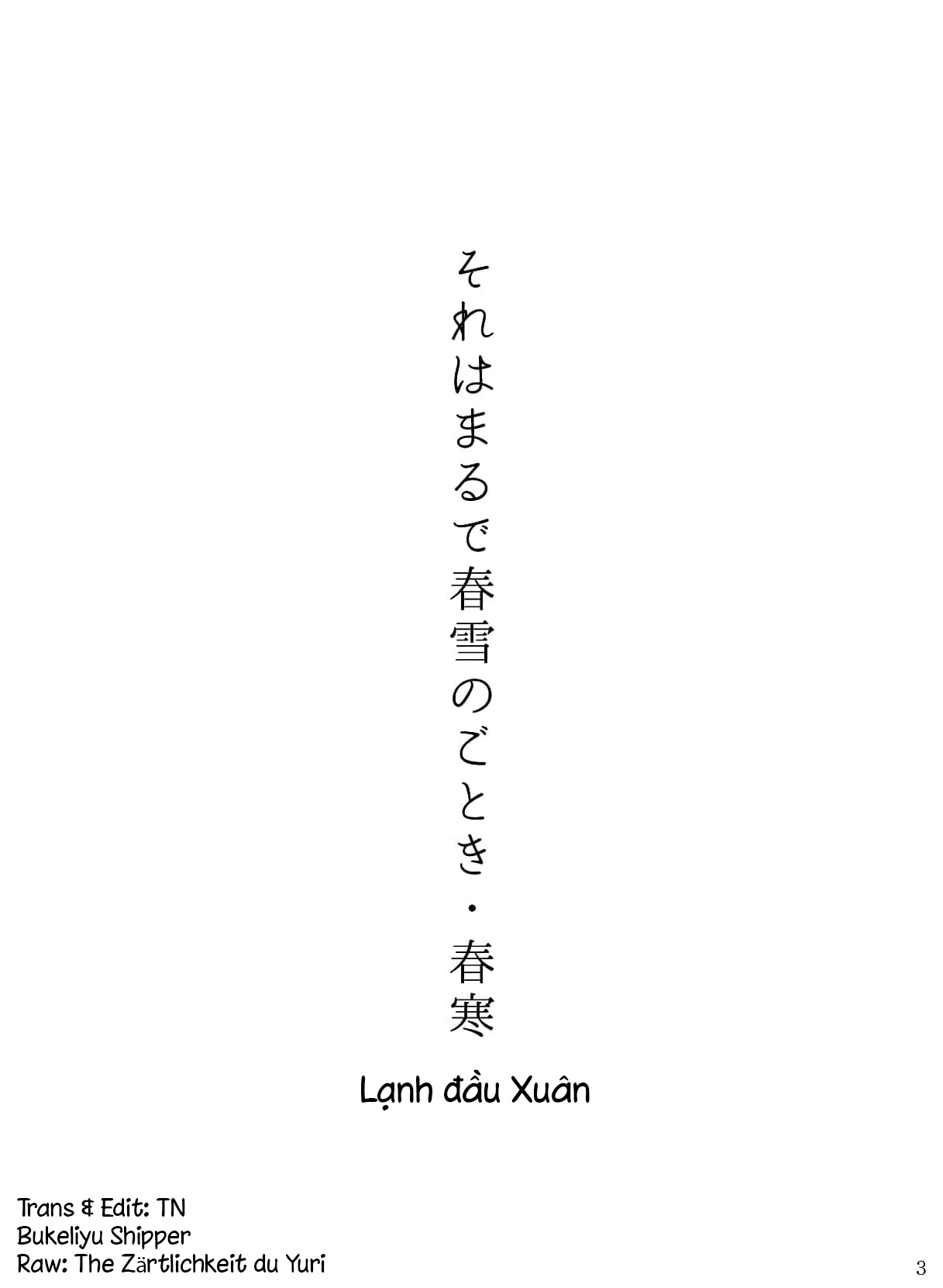 đọc truyện Tựa Như Tuyết Xuân Chương 2 ảnh 3 tại Thiên Thai Truyện