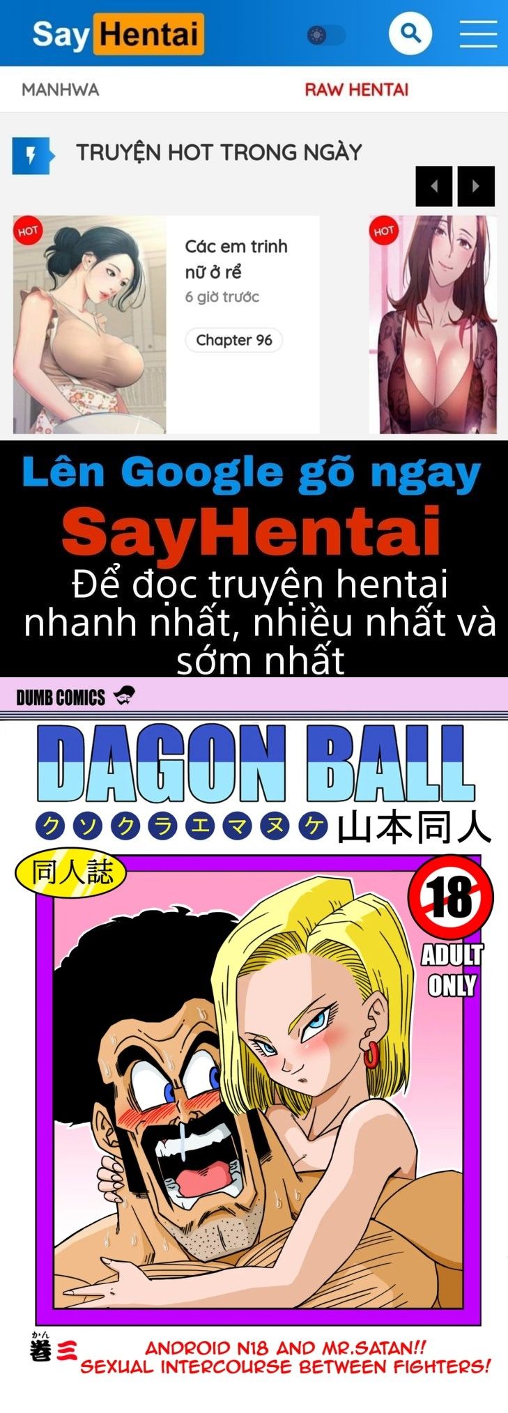 đọc truyện Tuyển Tập Bảy Viên Ngọc Rồng 18+ Chương 18 ảnh 1 tại Giả Dược