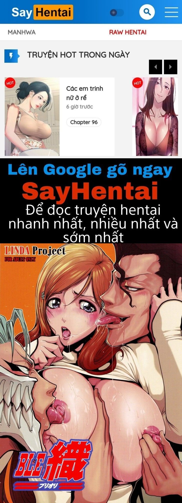 đọc truyện Tuyển Tập Bleach 18+ Ble Ori. ảnh 1 tại Giả Dược