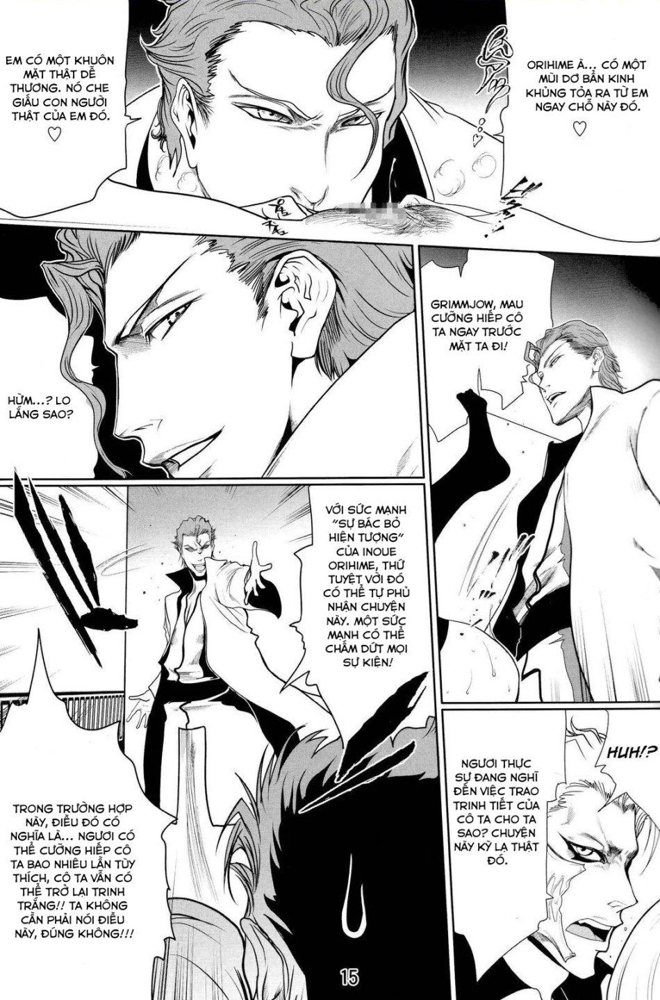 đọc truyện Tuyển Tập Bleach 18+ Chương 0 ảnh 14 tại Giả Dược