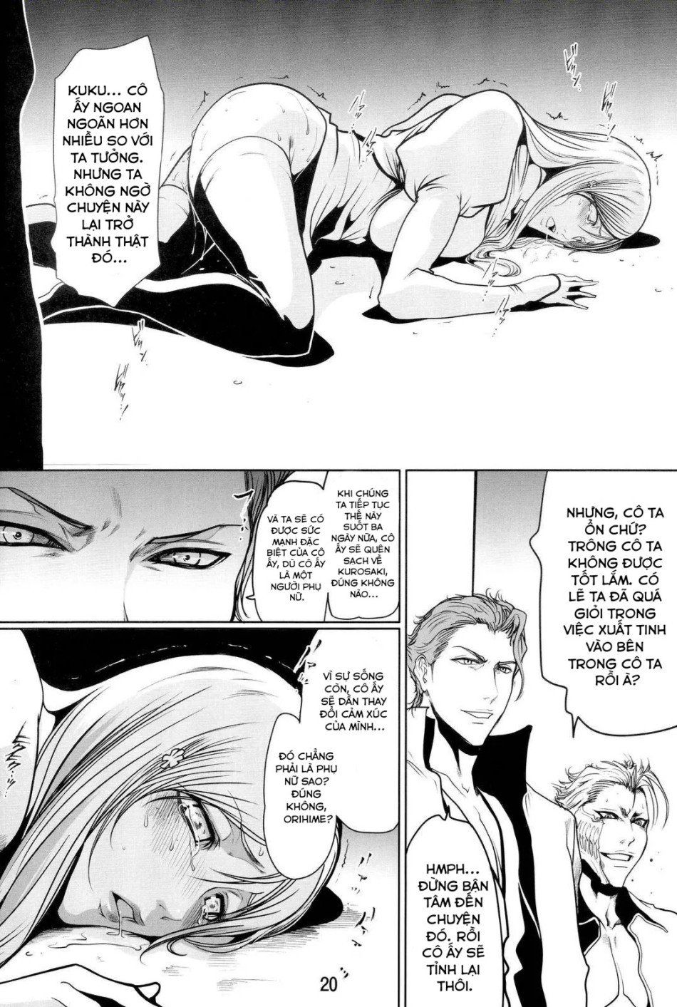 đọc truyện Tuyển Tập Bleach 18+ Chương 0 ảnh 19 tại Giả Dược