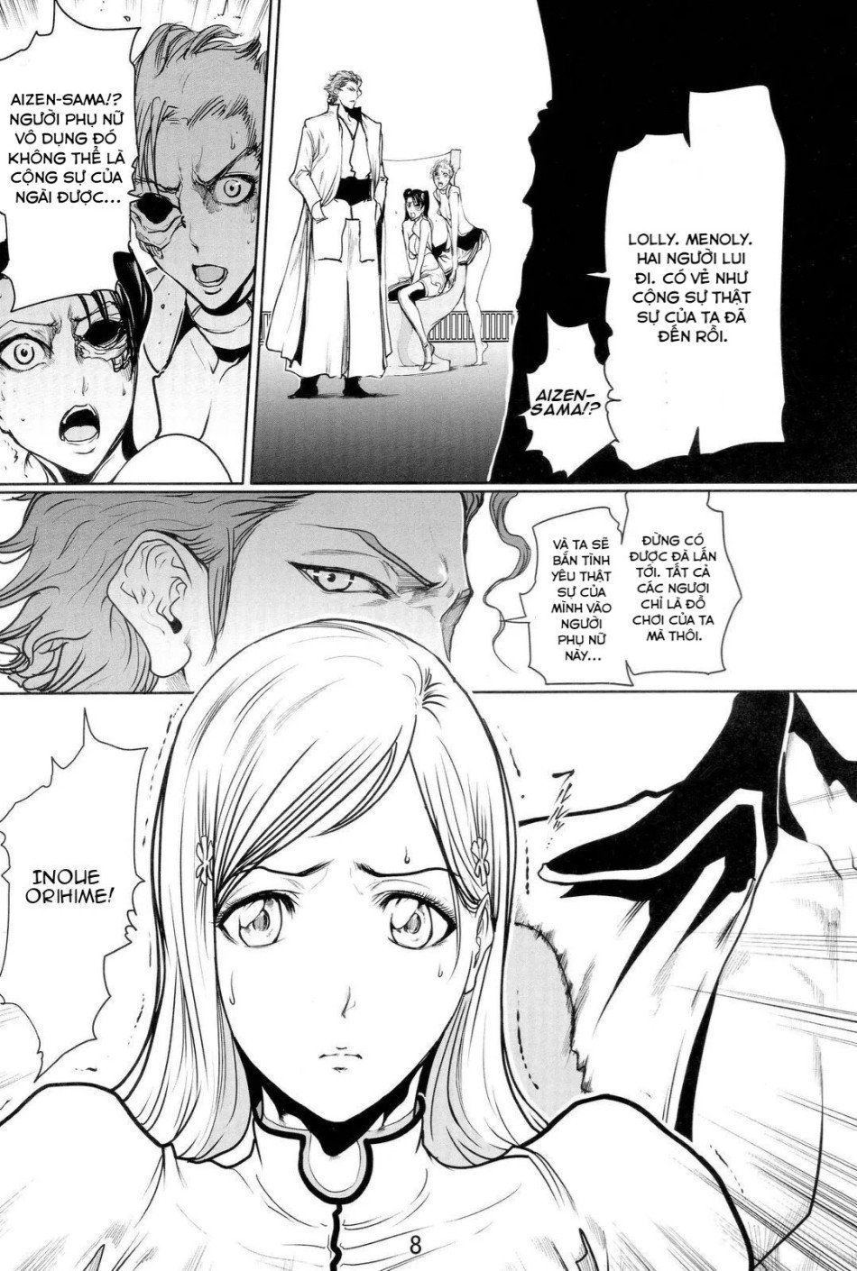 đọc truyện Tuyển Tập Bleach 18+ Chương 0 ảnh 7 tại Giả Dược