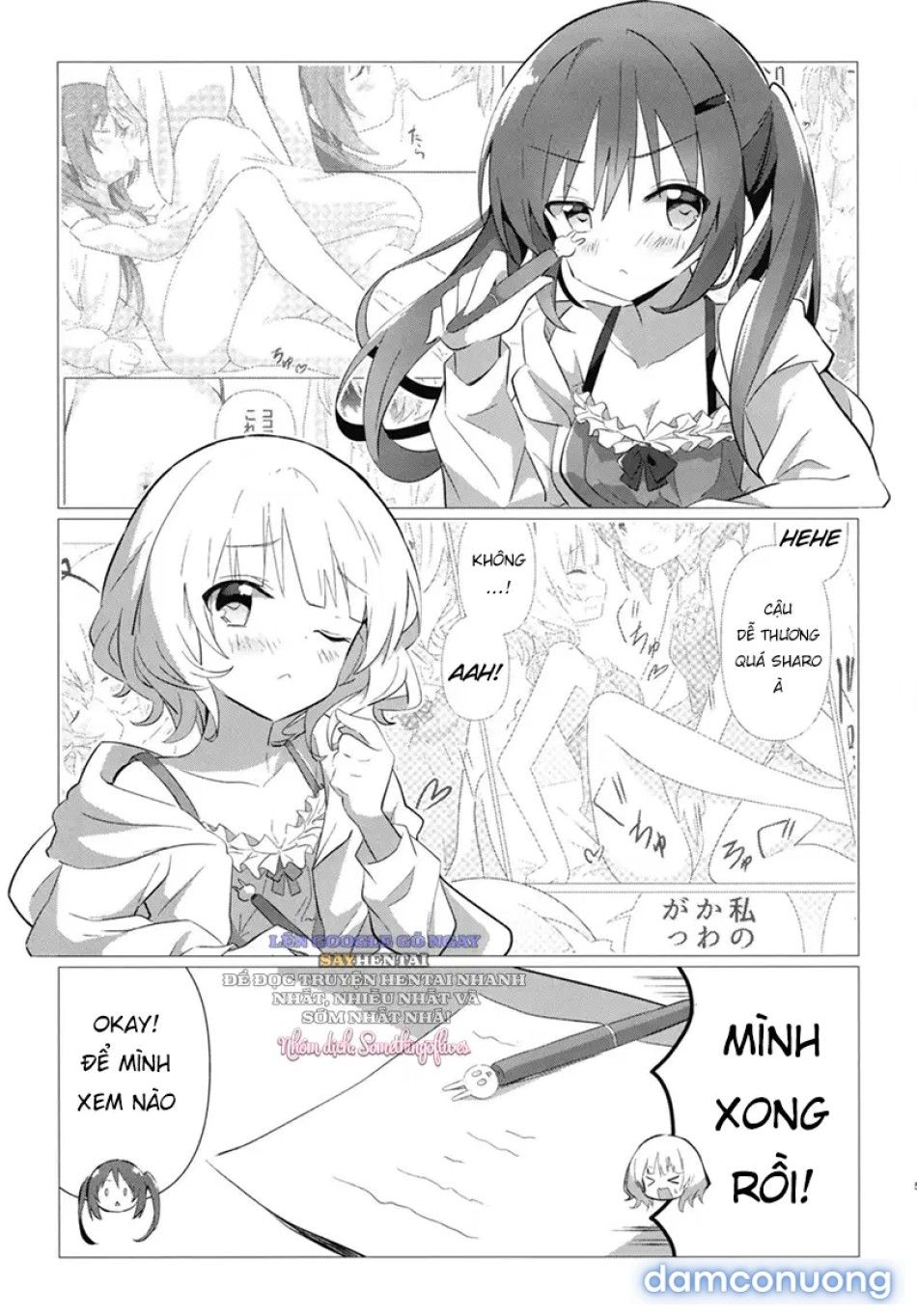 đọc truyện Tuyển Tập Bừng Tỉnh Đồng Tính Nữ Cùng Tiền Bối Chương 1 ảnh 7 tại Thiên Thai Truyện