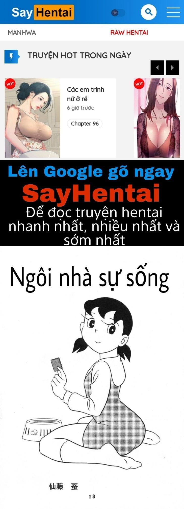 đọc truyện Tuyển Tập Doraemon Doujinshi 18+ Chương 11 ảnh 1 tại Giả Dược