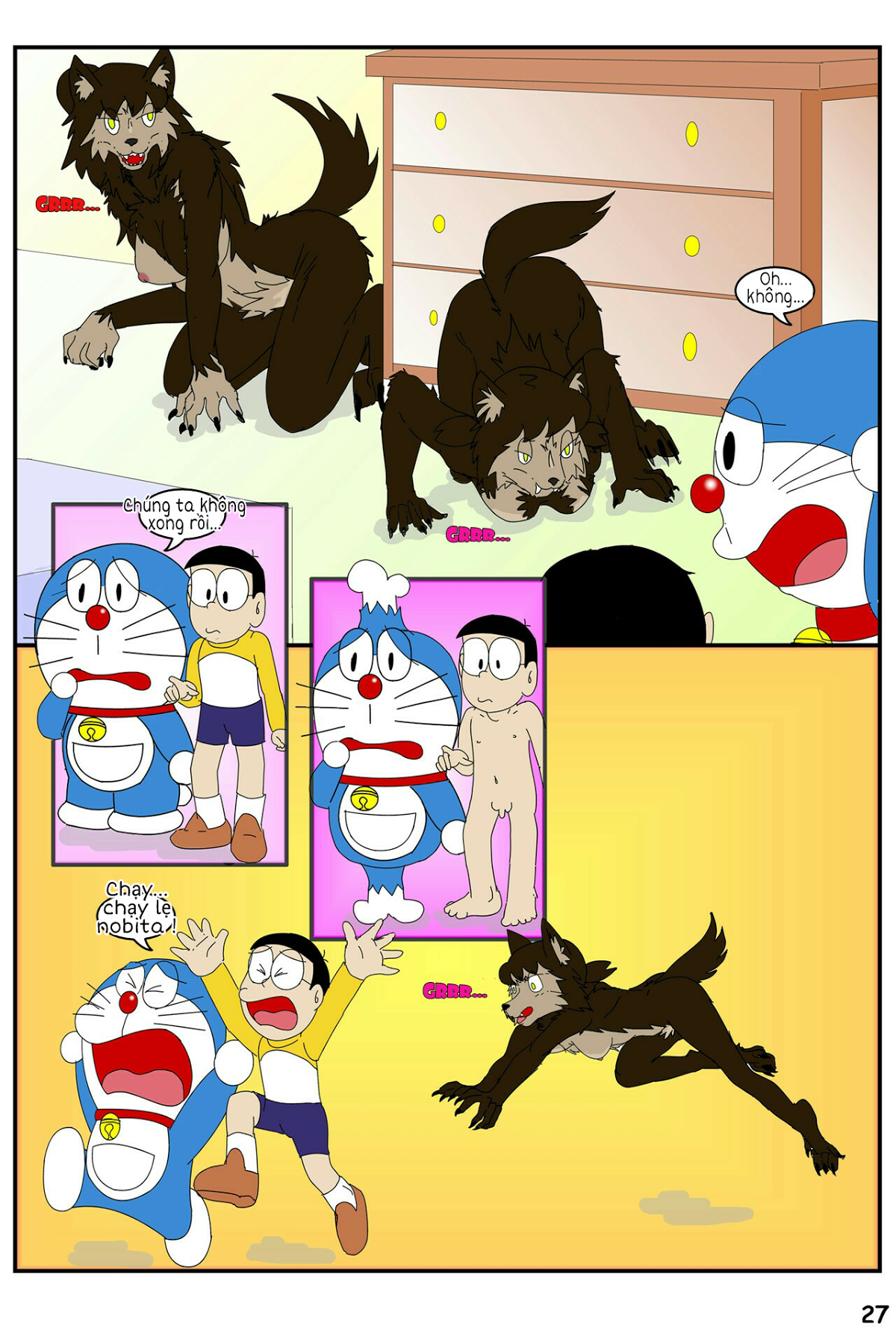 đọc truyện Tuyển Tập Doraemon Doujinshi 18+ Chương 20 ảnh 11 tại Giả Dược