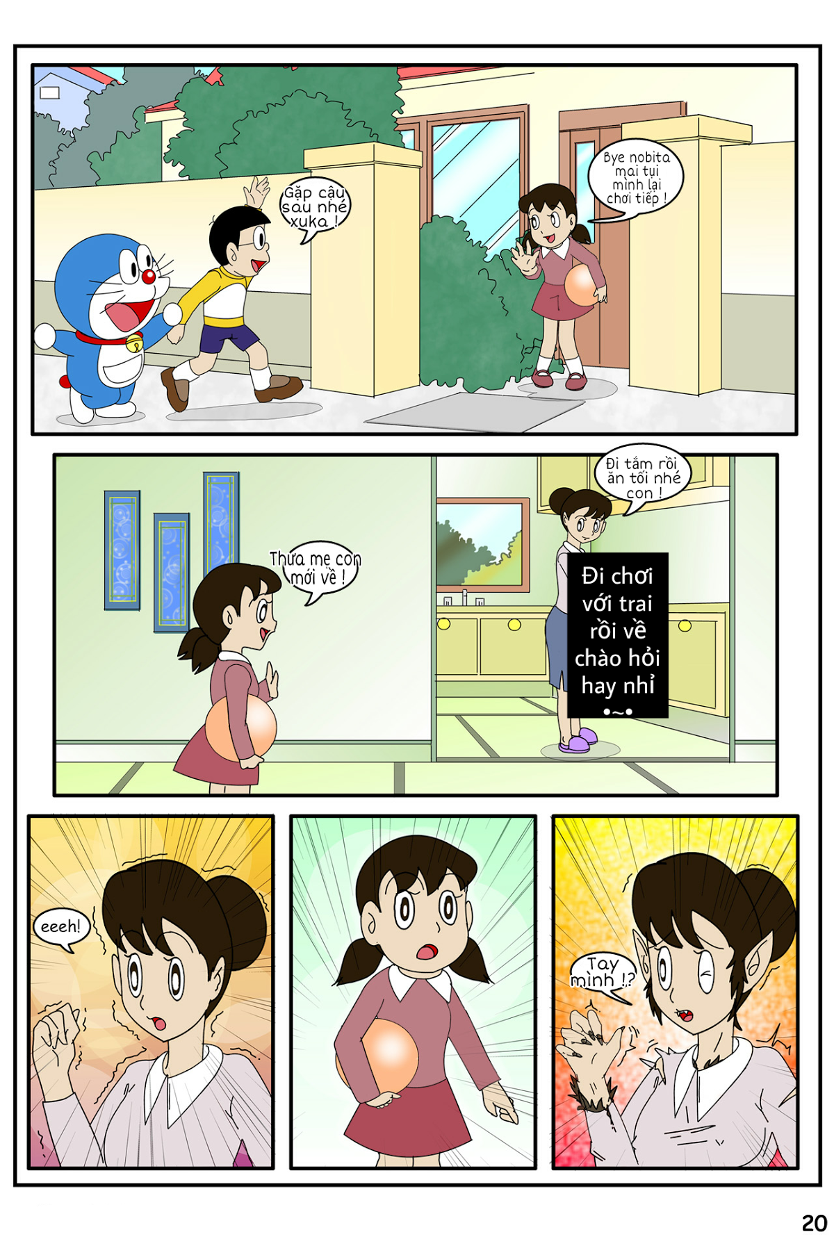 đọc truyện Tuyển Tập Doraemon Doujinshi 18+ Chương 20 ảnh 4 tại Giả Dược
