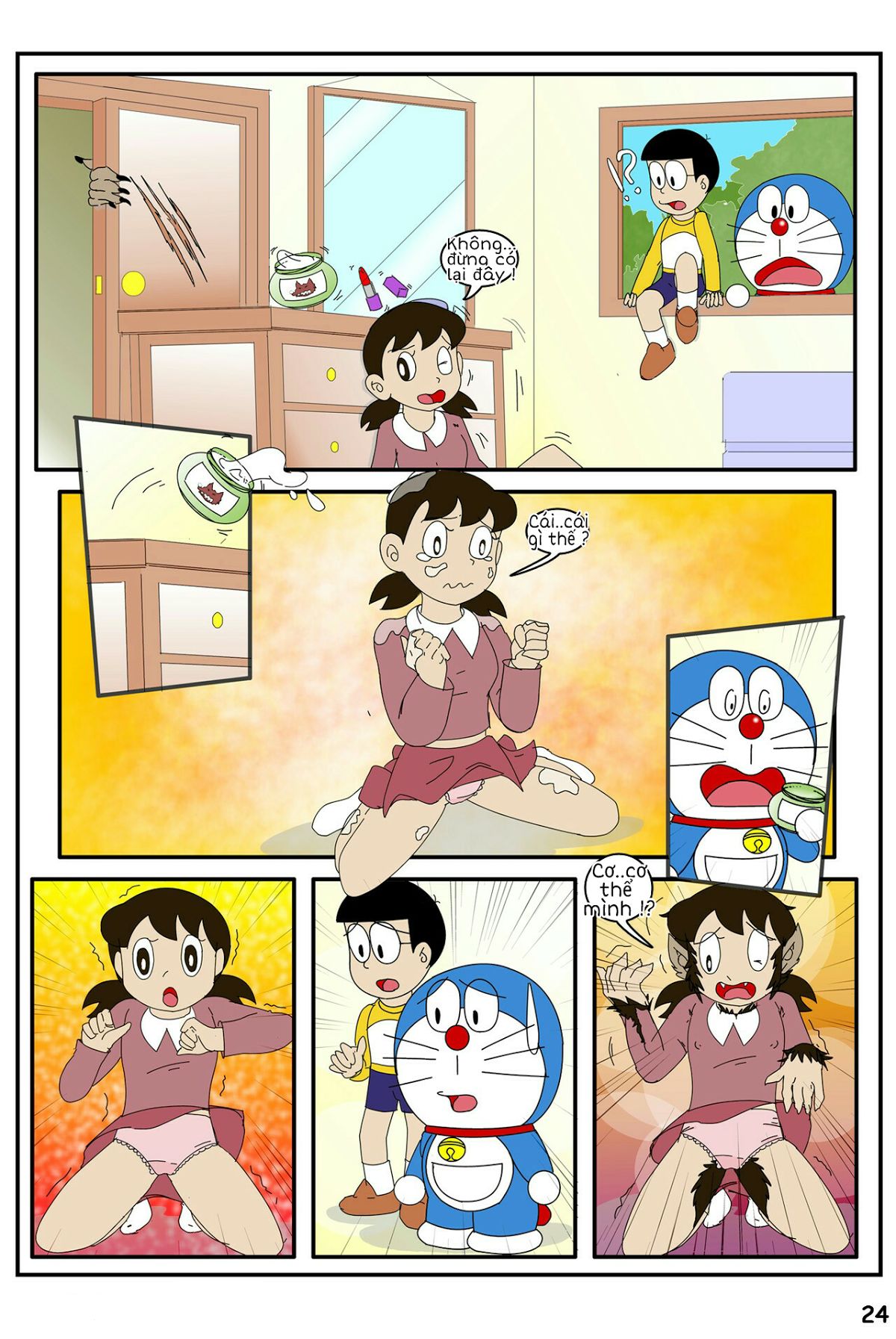 đọc truyện Tuyển Tập Doraemon Doujinshi 18+ Chương 20 ảnh 8 tại Giả Dược