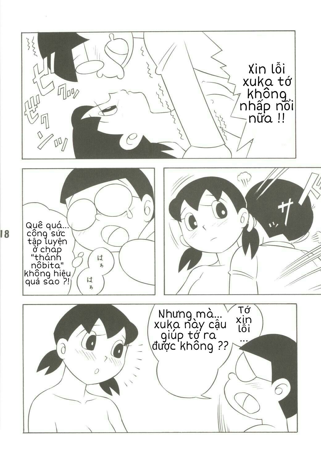 đọc truyện Tuyển Tập Doraemon Doujinshi 18+ Chương 26 ảnh 19 tại Giả Dược