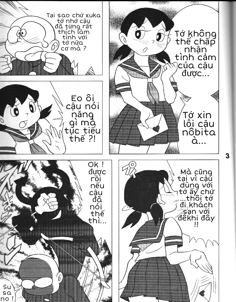đọc truyện Tuyển Tập Doraemon Doujinshi 18+ Chương 27 ảnh 3 tại Giả Dược