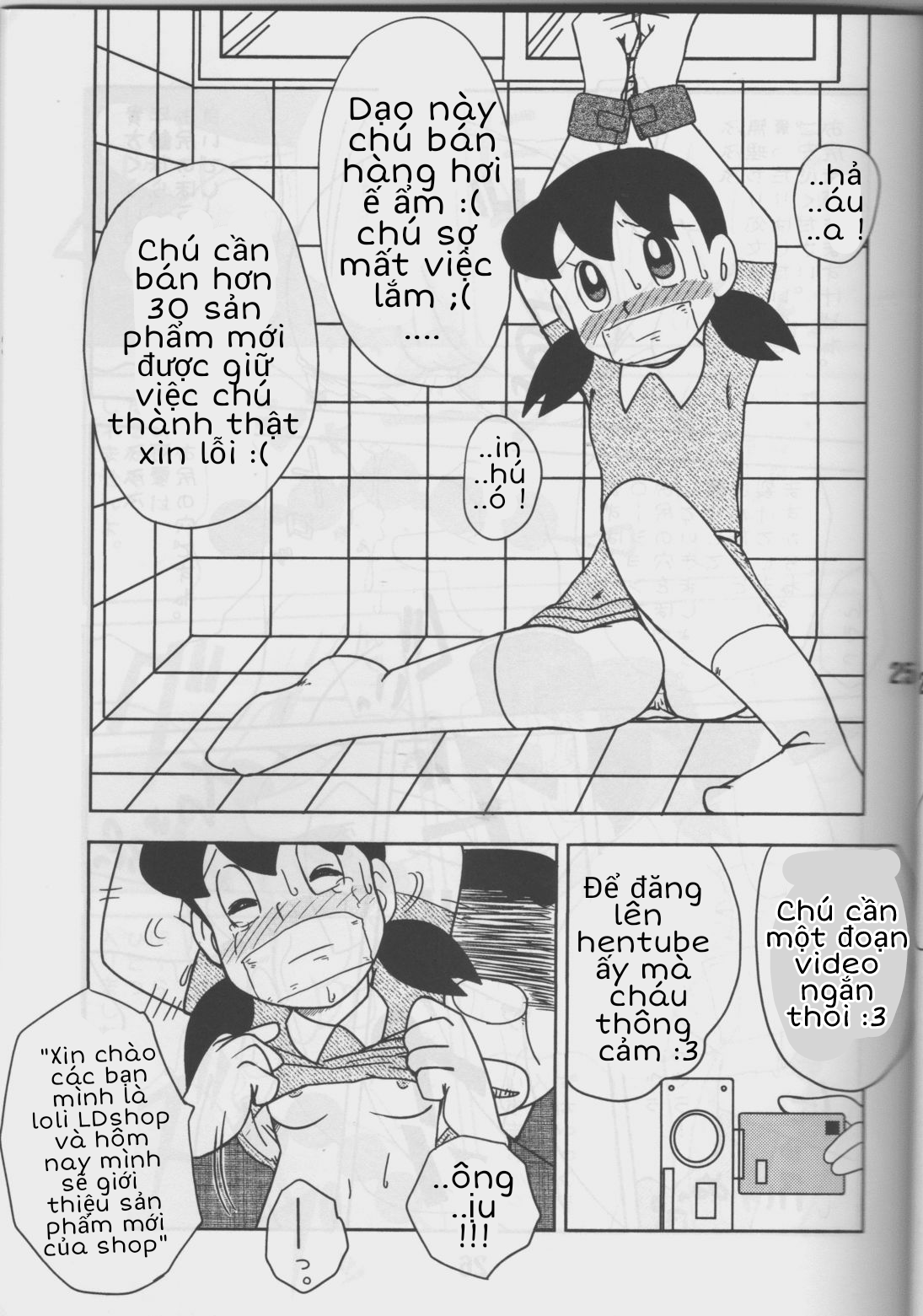 đọc truyện Tuyển Tập Doraemon Doujinshi 18+ Chương 33 ảnh 10 tại Giả Dược